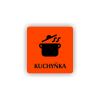 Cedule kuchyňka | Piktogram (čtverec)