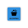 Cedule kuchyňka | Piktogram (čtverec)