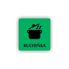 Cedule kuchyňka | Piktogram (čtverec)