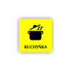 Cedule kuchyňka | Piktogram (čtverec)