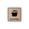 Cedule kuchyňka | Piktogram (čtverec)