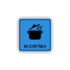 Cedule kuchyňka | Piktogram (čtverec)