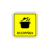 Cedule kuchyňka | Piktogram (čtverec)