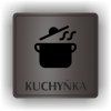 Cedule kuchyňka – plast (piktogram)