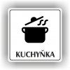 Cedule kuchyňka – plast (piktogram)