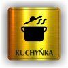 Cedule kuchyňka – plast (piktogram)