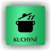 Cedule kuchyně – plast (piktogram)