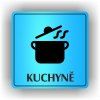 Cedule kuchyně – plast (piktogram)