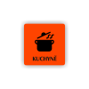 Cedule kuchyně | Piktogram (čtverec)