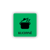 Cedule kuchyně | Piktogram (čtverec)