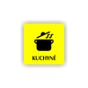 Cedule kuchyně | Piktogram (čtverec)