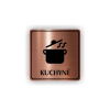Cedule kuchyně | Piktogram (čtverec)