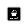 Cedule kuchyně | Piktogram (čtverec)