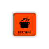 Cedule kuchyně | Piktogram (čtverec)