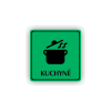 Cedule kuchyně | Piktogram (čtverec)