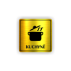 Cedule kuchyně | Piktogram (čtverec)