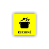 Cedule kuchyně | Piktogram (čtverec)
