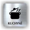 Cedule kuchyně – plast (piktogram)