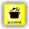 Cedule kuchyně – plast (piktogram)