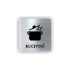 Cedule kuchyně | Piktogram (čtverec)
