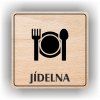 Cedule jídelna – plast (piktogram)