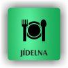 Cedule jídelna – plast (piktogram)