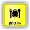 Cedule jídelna – plast (piktogram)