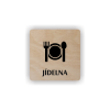 Cedule jídelna | Piktogram (čtverec)