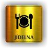 Cedule jídelna – plast (piktogram)