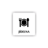 Cedule jídelna | Piktogram (čtverec)
