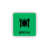 Cedule jídelna | Piktogram (čtverec)