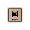 Cedule jídelna | Piktogram (čtverec)