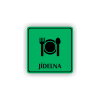 Cedule jídelna | Piktogram (čtverec)