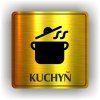 Cedule kuchyň – plast (piktogram)
