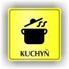 Cedule kuchyň – plast (piktogram)
