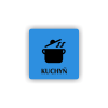 Cedule kuchyň | Piktogram (čtverec)