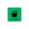Cedule kuchyň | Piktogram (čtverec)