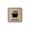 Cedule kuchyň | Piktogram (čtverec)