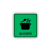 Cedule kuchyň | Piktogram (čtverec)