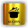 Cedule kuchyň – plast (piktogram)