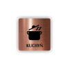 Cedule kuchyň | Piktogram (čtverec)