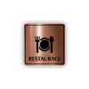 Cedule restaurace | Piktogram (čtverec)