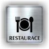 Cedule restaurace – plast (piktogram)