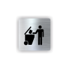 Cedule tříděný odpad | Piktogram (čtverec)