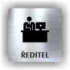 Cedule ředitel – plast (piktogram)