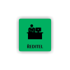 Cedule ředitel | Piktogram (čtverec)