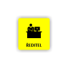 Cedule ředitel | Piktogram (čtverec)