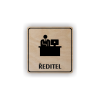 Cedule ředitel | Piktogram (čtverec)