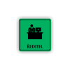 Cedule ředitel | Piktogram (čtverec)