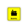 Cedule ředitel | Piktogram (čtverec)